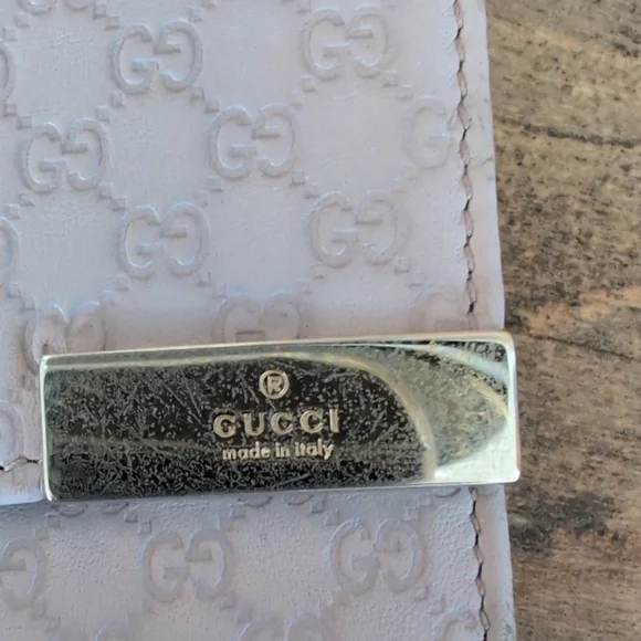 Gucci Microguccissima Pink Italian Leather Vintage Continental Wallet - Picture 8 of 13